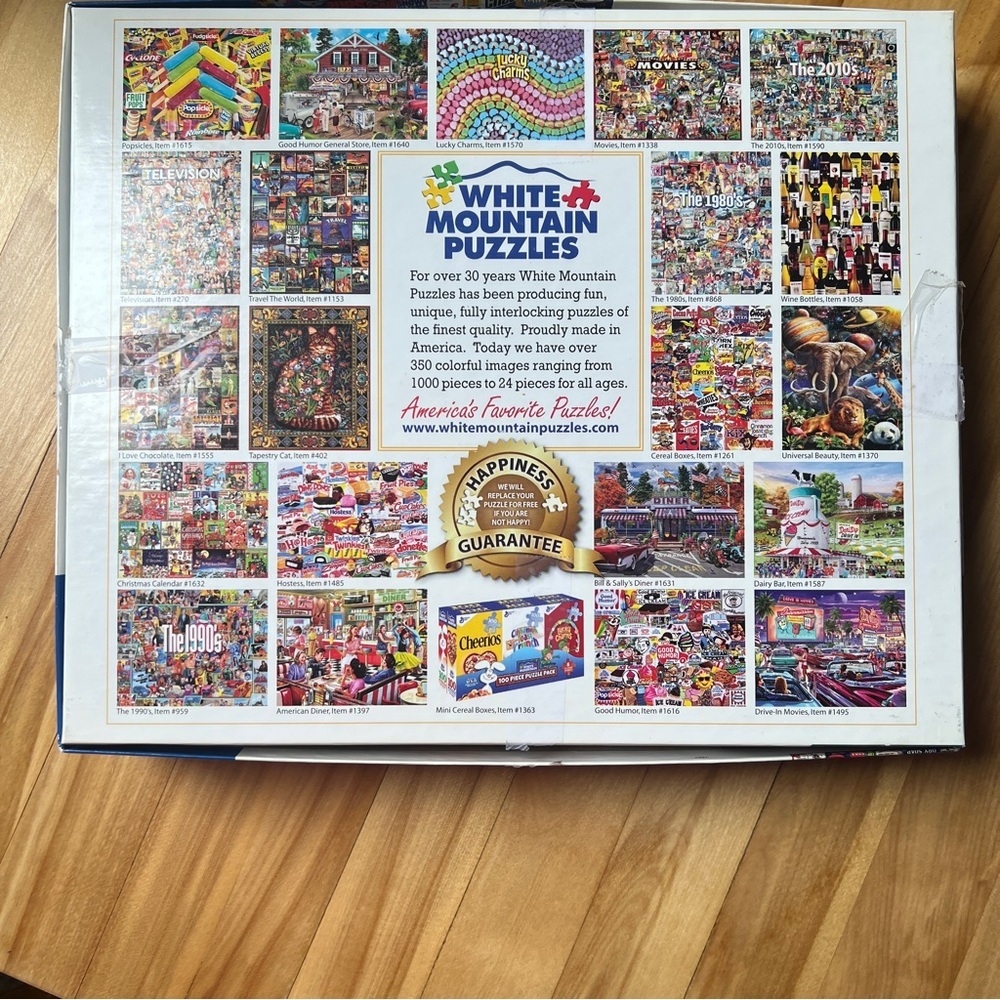 White Mountain Soap Suds 1000 Piece Puzzle - Picture 2 of 5